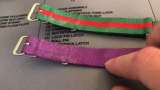 How to clean a Nylon NATO watch strap [upl. by Emirac]