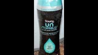 Downy Unstopables Fresh Scent Review [upl. by Niemad]