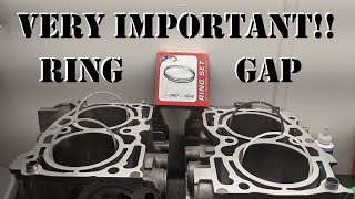 Subaru Engine Rebuild How to Set Piston Ring Gap [upl. by Jeffries652]