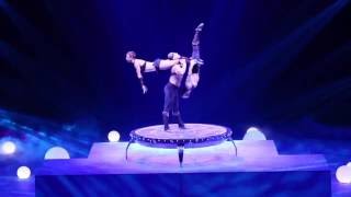 Acrobatic trio statues act [upl. by Brewster]