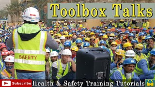 Toolbox talks  English [upl. by Idelia]