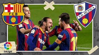 Barcelona vs Huesca  LALIGA HIGHLIGHTS  3152021  beIN SPORTS USA [upl. by Blalock]