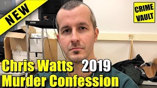 Chris Watts new police interview  FULL confession 2019 [upl. by Ahsiryt]