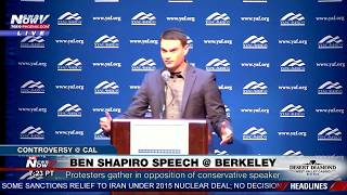 FULL SPEECH Conservative Ben Shapiro Speaks at UC Berkeley Amid Protests FNN [upl. by Line]