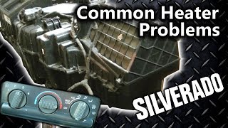 Silverado 9907 Common Heater HVAC Problems Low Heat [upl. by Airitac]