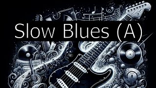 Slow Blues Jam  Sexy Guitar Backing Track A [upl. by Netsirc533]