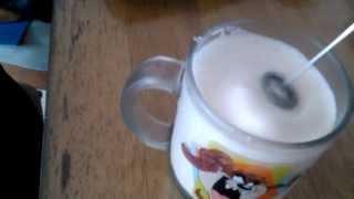 Aerolatte Review Frothing Cold Milk In Under 1 Minute [upl. by Chloe]