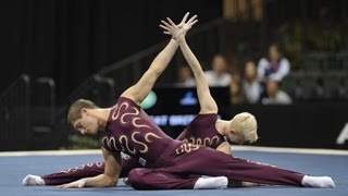 Acrobatic Worlds 2012 Orlando USA  Mens Pair Part 3 [upl. by Atinot]